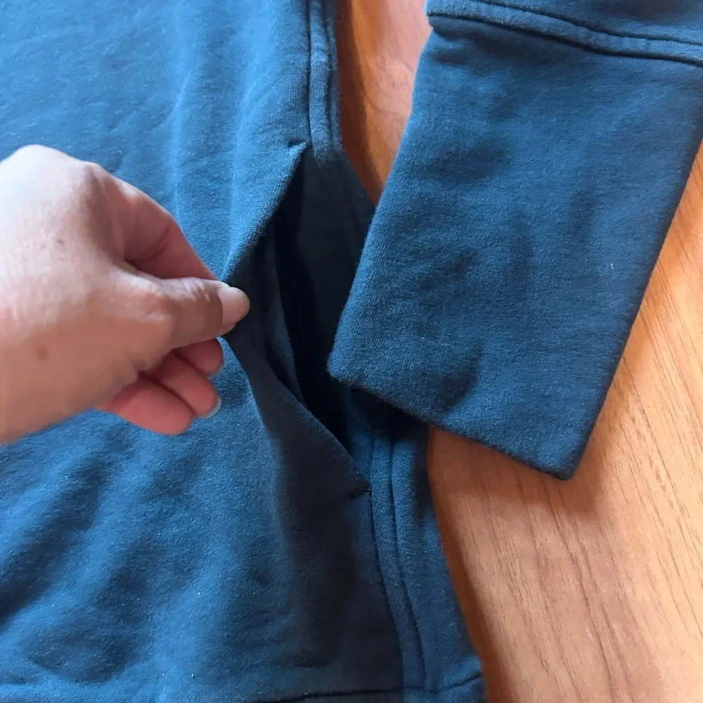Lululemon Athletica Deep Blue Turtleneck Sweater